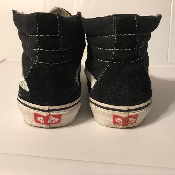 Vans skateboard shoe black/white unisex men 8 / women 9.5 - Picture 5 of 10